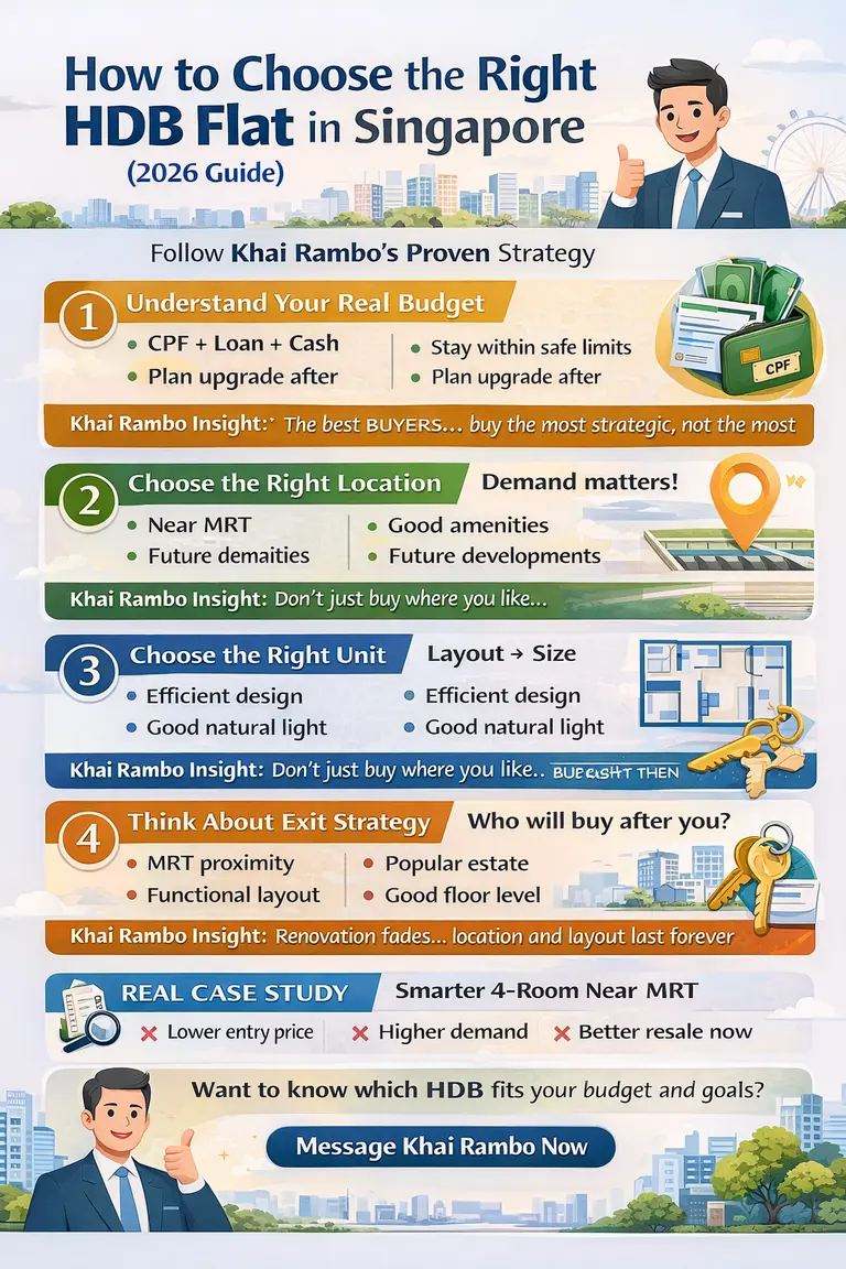 Choose the Right HDB Flat Singapore property guide cover
