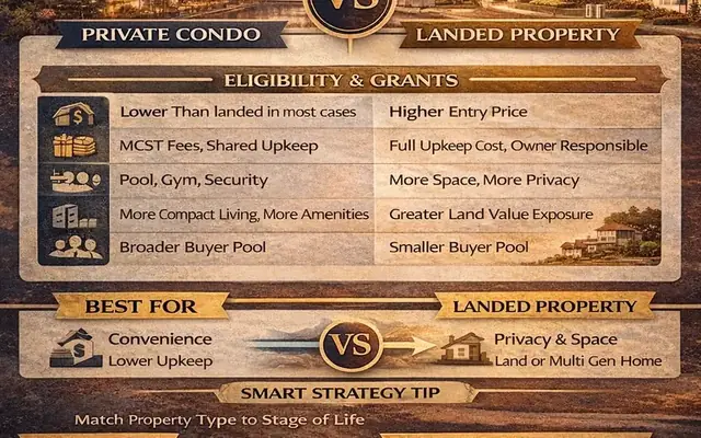 Private Condo vs Landed Singapore Singapore property guide cover