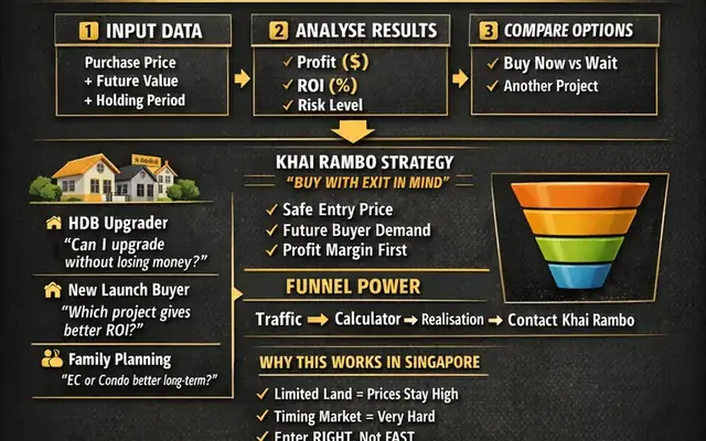 Singapore Property Opportunity Calculator Singapore property guide cover