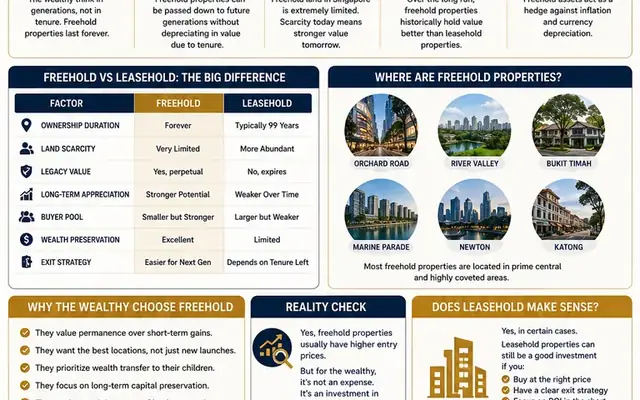 Why Buyers Prefer Freehold Properties Singapore property guide cover