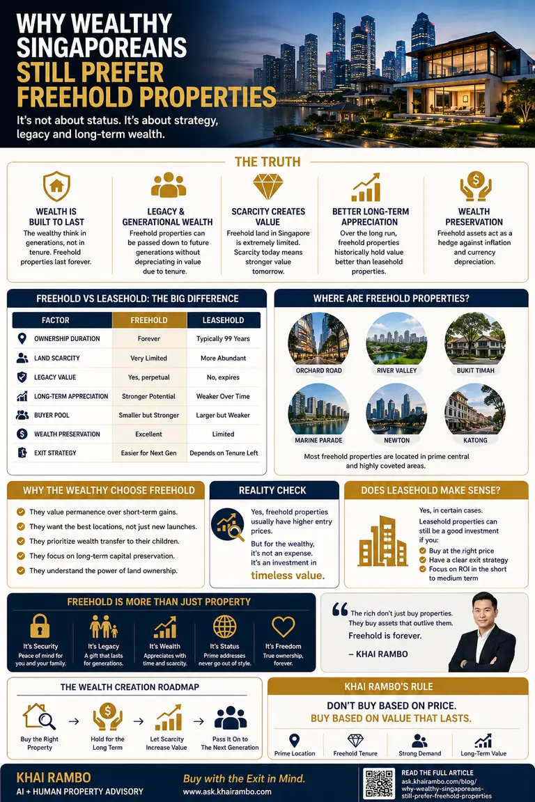 Why Buyers Prefer Freehold Properties Singapore property guide cover